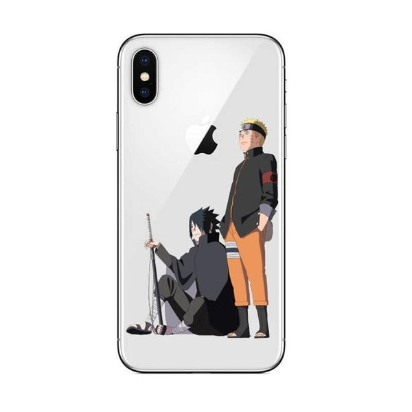 Cartoon Animated Naruto Soft Silicone transparent Phone Case