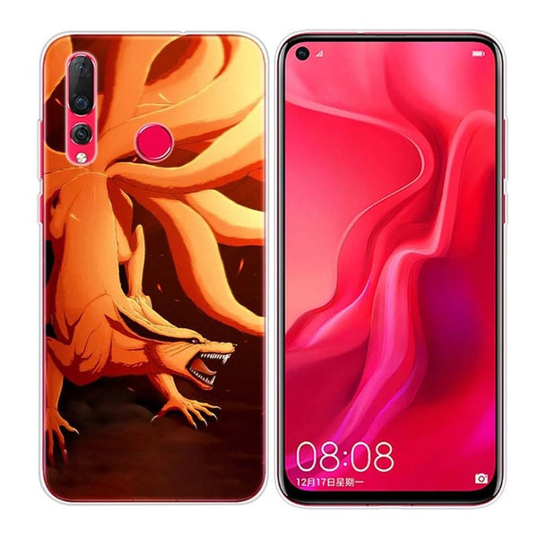 Transparent Silicone Phone Case Naruto Uzumaki for Huawei Nova 4 P Smart P30 Y5 Y6 Y7 Y9 Pro Lite 2019 2018 2017