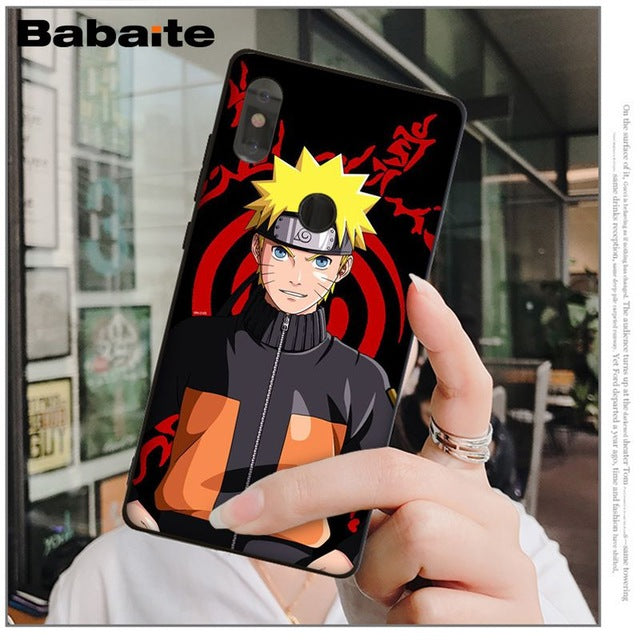 Babaite Hokage Naruto Kakashi TPU black Phone Case Cover Shell for Redmi 5 plus Note 5 Xuiaomi Mi 8 8SE 6 MIX 2 2S Mobile Cases