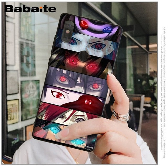 Babaite Hokage Naruto Kakashi TPU black Phone Case Cover Shell for Redmi 5 plus Note 5 Xuiaomi Mi 8 8SE 6 MIX 2 2S Mobile Cases