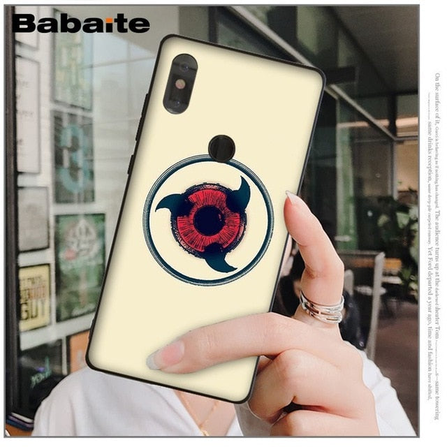 Babaite Hokage Naruto Kakashi TPU black Phone Case Cover Shell for Redmi 5 plus Note 5 Xuiaomi Mi 8 8SE 6 MIX 2 2S Mobile Cases