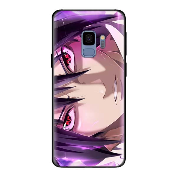 Anime Naruto Silicone Black phone Cases for Samsung Galaxy S8 S9 Plus S10 Lite S7 edge Note 9 J6 J4 J8 A7 2018
