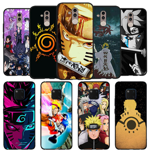 Naruto Kakashi Phone Case for Huawei Mate 10 20 Lite Mate 10 20 Pro P20 Lite black Soft Silicone Coque Case